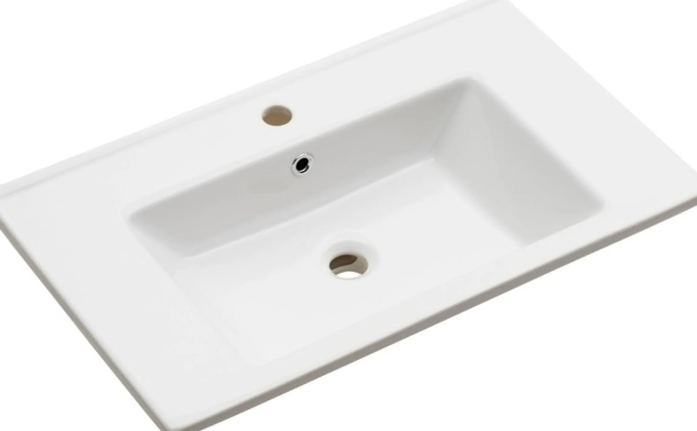 Saphir Badmöbel-Set »Quickset 945 Keramik-Waschtisch mit Unterschrank, 75 cm breit« 1 Stk. tlg.