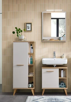 Saphir Badmöbel-Set »Quickset 966, mit Türdämpfer, Badezimmer-Set« 4 Stk. tlg.