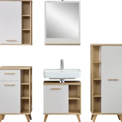 Saphir Badmöbel-Set »Quickset 966, mit Türdämpfer, Badezimmer-Set« 6 Stk. tlg.