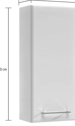 Saphir Badmöbel-Set »Quickset 376 5-teilig, Waschbeckenunterschrank und LED-Spiegelschrank« Set, 5 Stk. tlg.