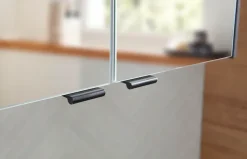 Saphir Badmöbel-Set »Quickset 395 3-teilig, Waschbeckenunterschrank mit LED-Spiegelschrank« 4 Stk. tlg.