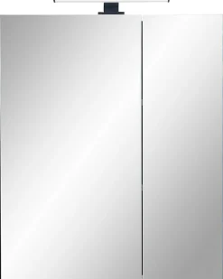 Saphir Badmöbel-Set »Quickset 395 3-teilig, Waschbeckenunterschrank mit LED-Spiegelschrank« 4 Stk. tlg.