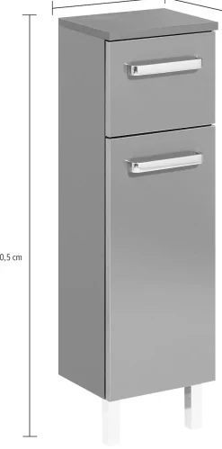 Saphir Badmöbel-Set »Quickset 311 6-teilig, Waschbeckenunterschrank und LED-Spiegelschrank« Set, 6 Stk. tlg.