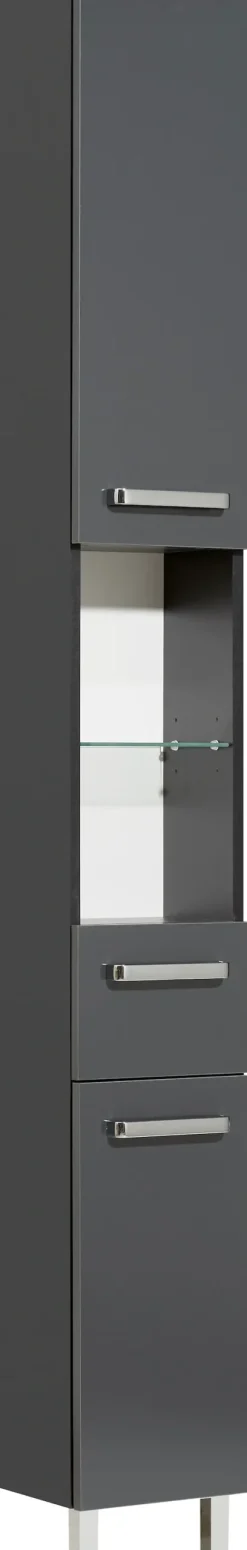 Saphir Badmöbel-Set »Quickset 311 6-teilig, Waschbeckenunterschrank und LED-Spiegelschrank« Set, 6 Stk. tlg.