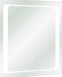 Saphir Badmöbel-Set »Quickset 3-teilig, Waschbeckenunterschrank mit LED-Spiegel« 3 Stk. tlg.