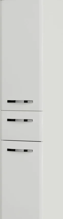Saphir Badmöbel-Set »Quickset 326, 4-teilig, mit Glaswaschtisch« 4 Stk. tlg.