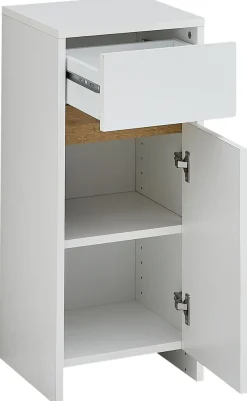 Saphir Badmöbel-Set »Quickset 100, 5-teilig, mit Holzeinlegeböden, 94cm breit« 5 Stk. tlg.
