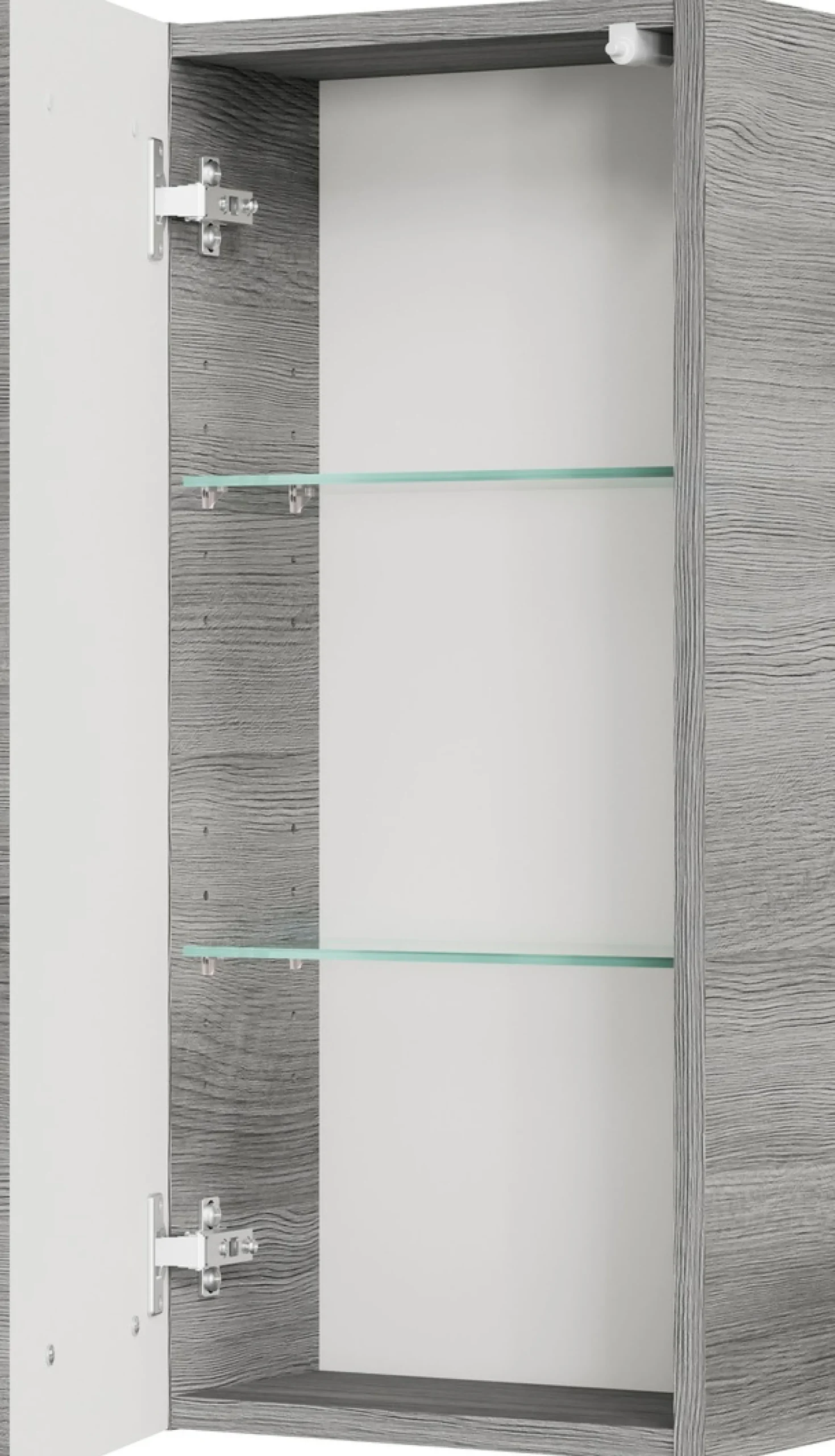 Saphir Badmöbel-Set »Quickset 328 5-teilig, mit Waschbeckenunterschrank, LED-Spiegelschrank« Set, 5 Stk. tlg.