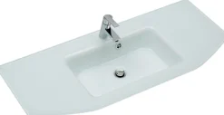 Saphir Badmöbel-Set »Quickset 326, 6-teilig, mit Glaswaschtisch« 6 Stk. tlg.