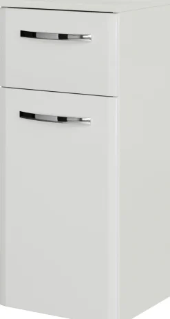 Saphir Badmöbel-Set »Quickset 326, 5-teilig, mit Mineralmarmorwaschtisch« 5 Stk. tlg.