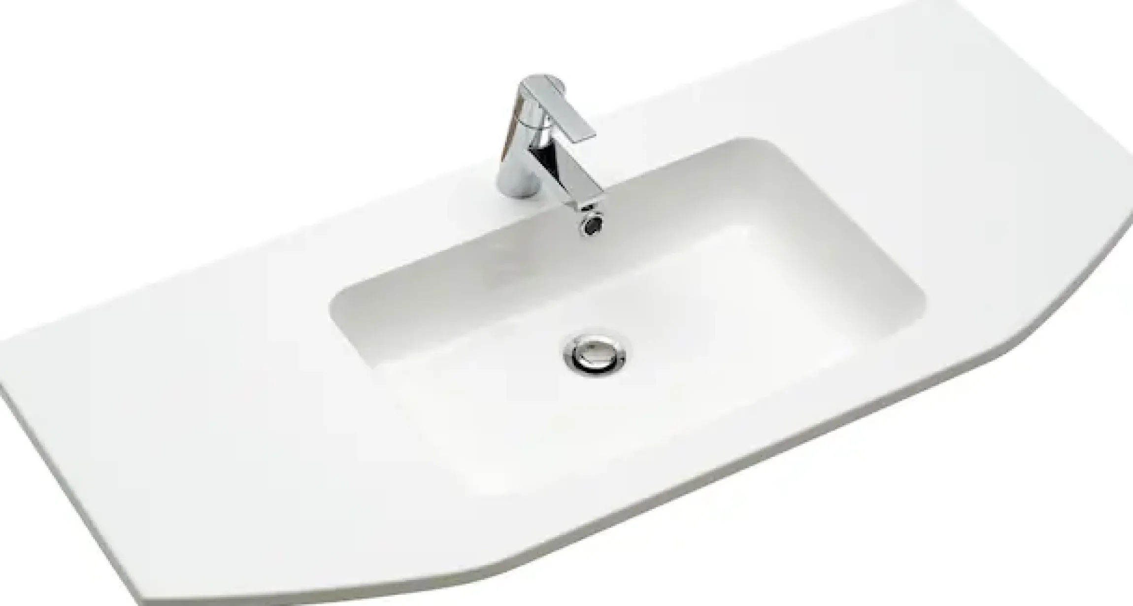 Saphir Badmöbel-Set »Quickset 326, 5-teilig, mit Mineralmarmorwaschtisch« 5 Stk. tlg.