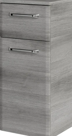 Saphir Badmöbel-Set »Quickset 5-teilig, Mineralmarmor-Waschtisch und LED-Spiegelschrank« 6 Stk. tlg.