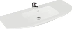 Saphir Badmöbel-Set »Quickset 5-teilig, Mineralmarmor-Waschtisch und LED-Spiegelschrank« 6 Stk. tlg.
