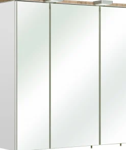 Saphir Badmöbel-Set »Quickset 931 5-teilig, Waschbeckenunterschrank und LED-Spiegelschrank« Set, 5 Stk. tlg.
