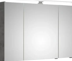 Saphir Badmöbel-Set »Quickset 945 3-teilig, Keramik-Waschtisch mit LED-Spiegelschrank« 4 Stk. tlg.