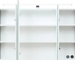 Saphir Badmöbel-Set »Quickset 945 3-teilig, Keramik-Waschtisch mit LED-Spiegelschrank« 4 Stk. tlg.