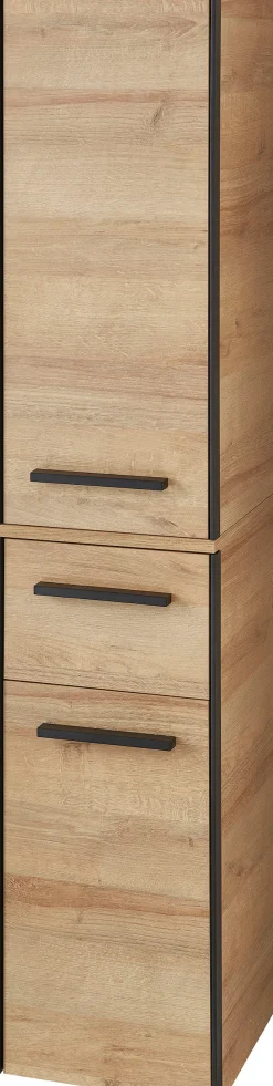Saphir Badmöbel-Set »Quickset 395 5-teilig, Waschbeckenunterschrank mit LED-Spiegelschrank« 6 Stk. tlg.