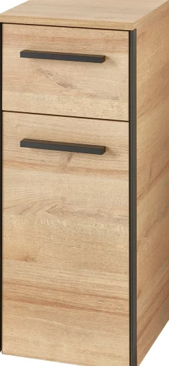 Saphir Badmöbel-Set »Quickset 395 5-teilig, Waschbeckenunterschrank mit LED-Spiegelschrank« 6 Stk. tlg.