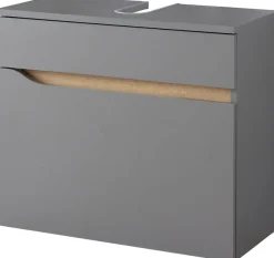 Saphir Badmöbel-Set »Quickset 2-teilig, Waschbeckenunterschrank mit LED-Spiegel« 2 Stk. tlg.