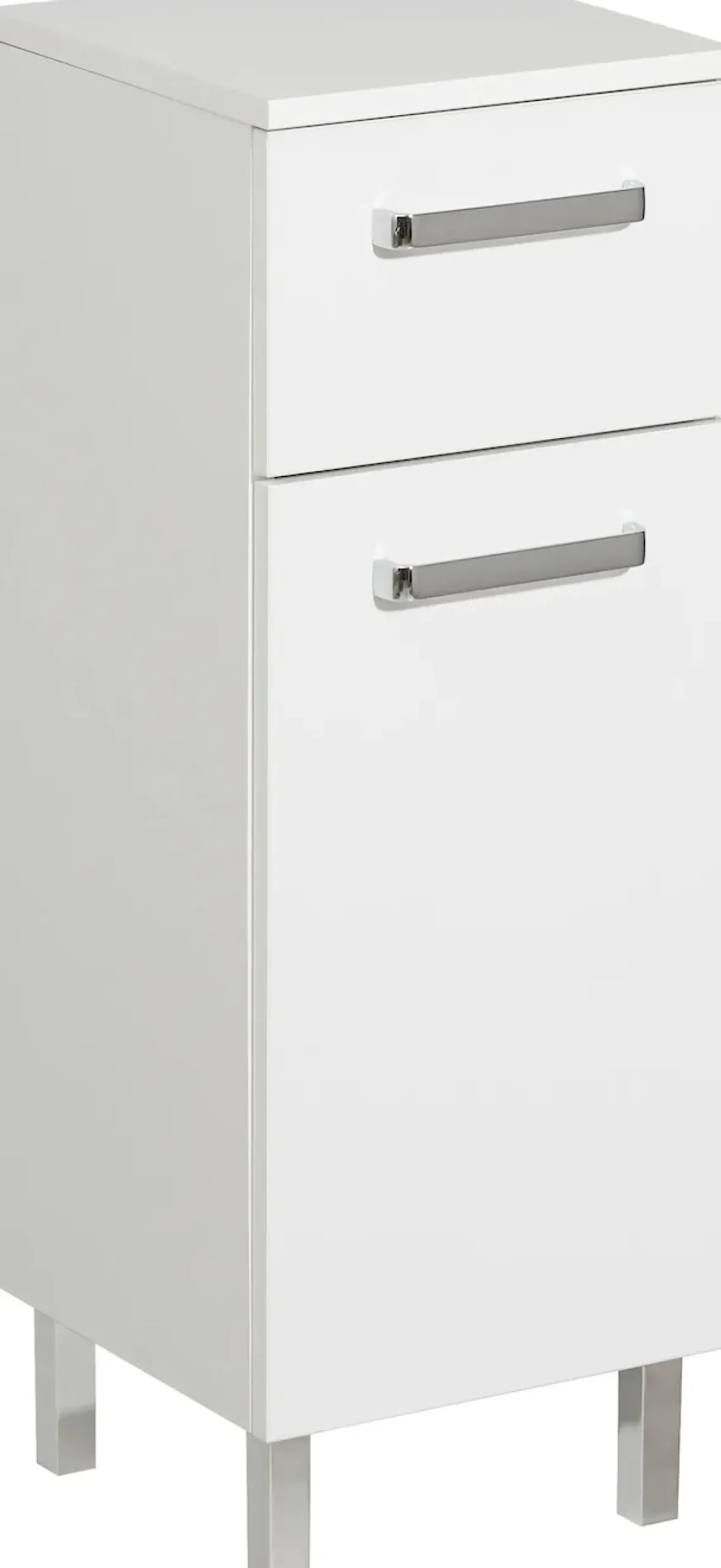 Saphir Badmöbel-Set »Quickset 5-teilig, Keramik-Waschtisch mit LED-Spiegelschrank« 6 Stk. tlg.