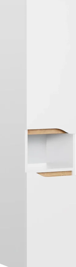 Saphir Badmöbel-Set »Quickset 5-teilig, Waschbeckenunterschrank mit LED-Spiegelschrank« 5 Stk. tlg.