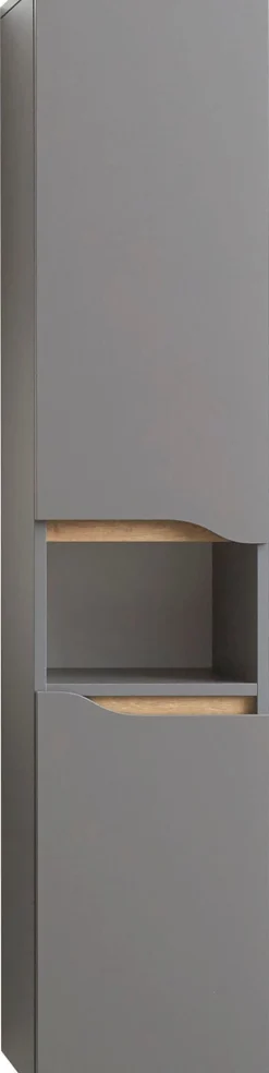 Saphir Badmöbel-Set »Quickset 5-teilig, Keramik-Waschtisch und LED-Spiegelschrank« 7 Stk. tlg.
