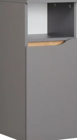 Saphir Badmöbel-Set »Quickset 5-teilig, Keramik-Waschtisch und LED-Spiegelschrank« 7 Stk. tlg.