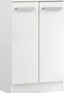 Saphir Badmöbel-Set »Quickset 335 5-teilig, Waschbeckenunterschrank mit LED-Spiegelschrank« 5 Stk. tlg.