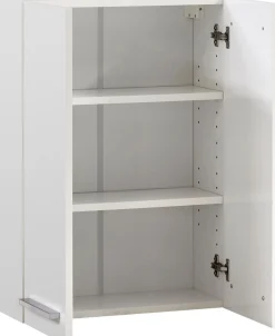 Saphir Badmöbel-Set »Quickset 335 5-teilig, Waschbeckenunterschrank mit LED-Spiegelschrank« 5 Stk. tlg.