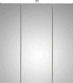 Saphir Badmöbel-Set »Quickset 5-teilig, Waschbeckenunterschrank mit LED-Spiegelschrank« 6 Stk. tlg.