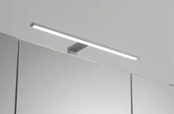 Saphir Badmöbel-Set »Quickset 3-teilig, Keramik-Waschtisch und LED-Spiegelschrank« 5 Stk. tlg.
