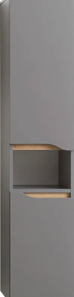 Saphir Badmöbel-Set »Quickset 3-teilig, Keramik-Waschtisch und LED-Spiegelschrank« 5 Stk. tlg.