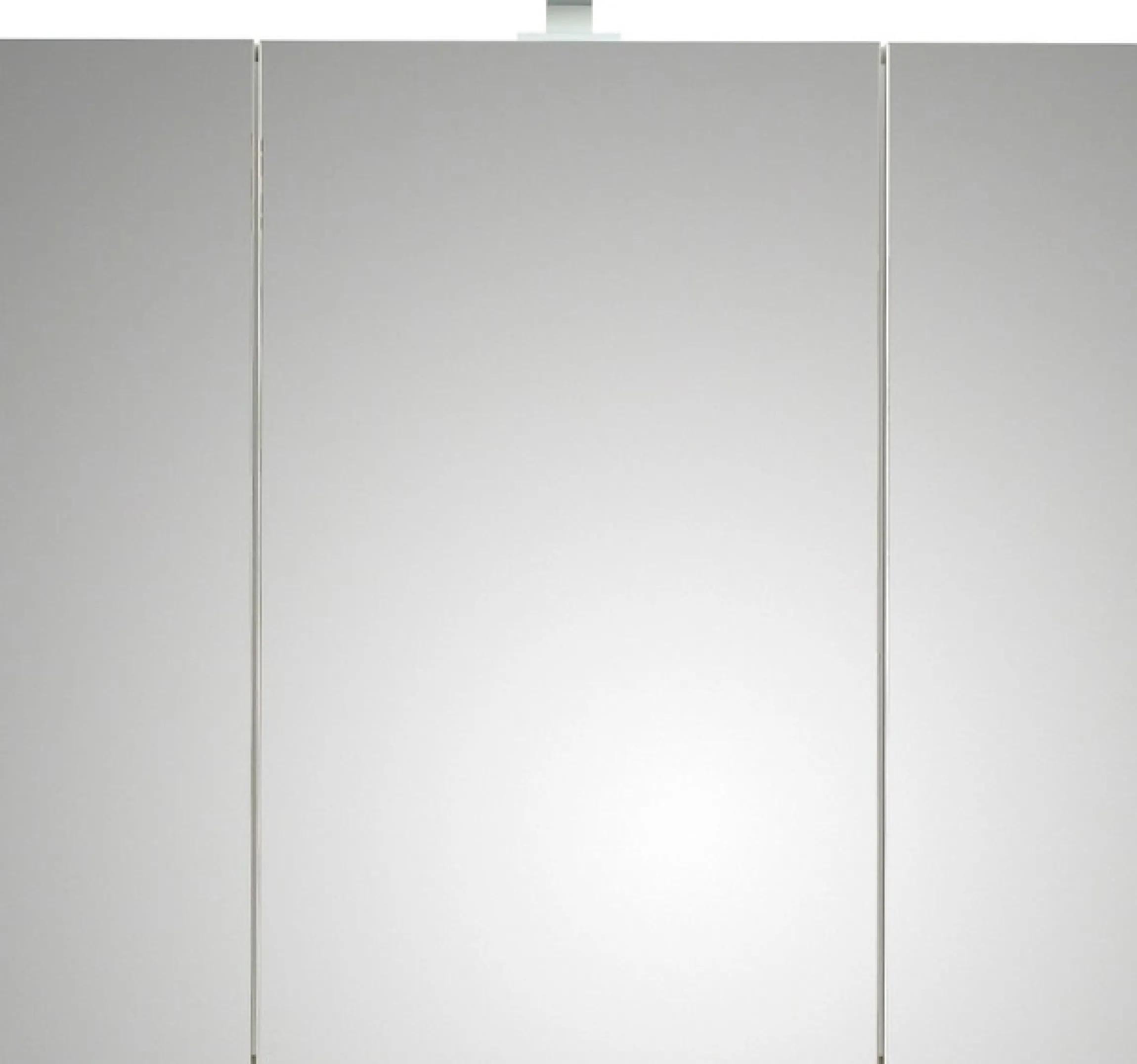 Saphir Badmöbel-Set »Quickset 2-teilig, Keramikwaschtisch mit LED-Spiegelschrank« 4 Stk. tlg.