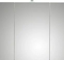Saphir Badmöbel-Set »Quickset 3-teilig, Keramik-Waschtisch und LED-Spiegelschrank« 4 Stk. tlg.