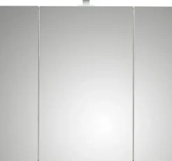 Saphir Badmöbel-Set »Quickset 2-teilig, Keramikwaschtisch mit LED-Spiegelschrank« 3 Stk. tlg.