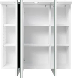 Saphir Badmöbel-Set »Quickset 316 2-teilig, Keramikwaschtisch mit LED-Spiegelschrank« 2 Stk. tlg.