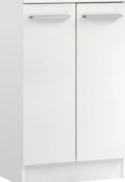 Saphir Badmöbel-Set »Quickset 335 8-teilig, Waschbeckenunterschrank mit LED-Spiegelschrank« 10 Stk. tlg.