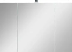 Saphir Badmöbel-Set »Quickset 945 4-teilig, Keramik-Waschtisch mit LED-Spiegelschrank« 5 Stk. tlg.