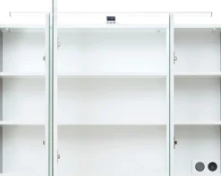 Saphir Badmöbel-Set »Quickset 945 4-teilig, Keramik-Waschtisch mit LED-Spiegelschrank« 5 Stk. tlg.