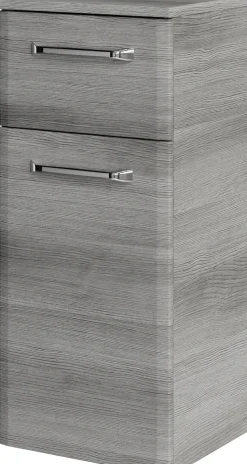 Saphir Badmöbel-Set »Quickset 4-teilig, Glaswaschtisch und LED-Spiegelschrank« 5 Stk. tlg.