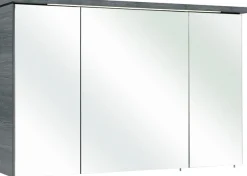 Saphir Badmöbel-Set »Quickset 4-teilig, Glaswaschtisch und LED-Spiegelschrank« 5 Stk. tlg.