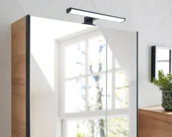 Saphir Badmöbel-Set »Quickset 395 4-teilig, Waschbeckenunterschrank mit LED-Spiegelschrank« 5 Stk. tlg.