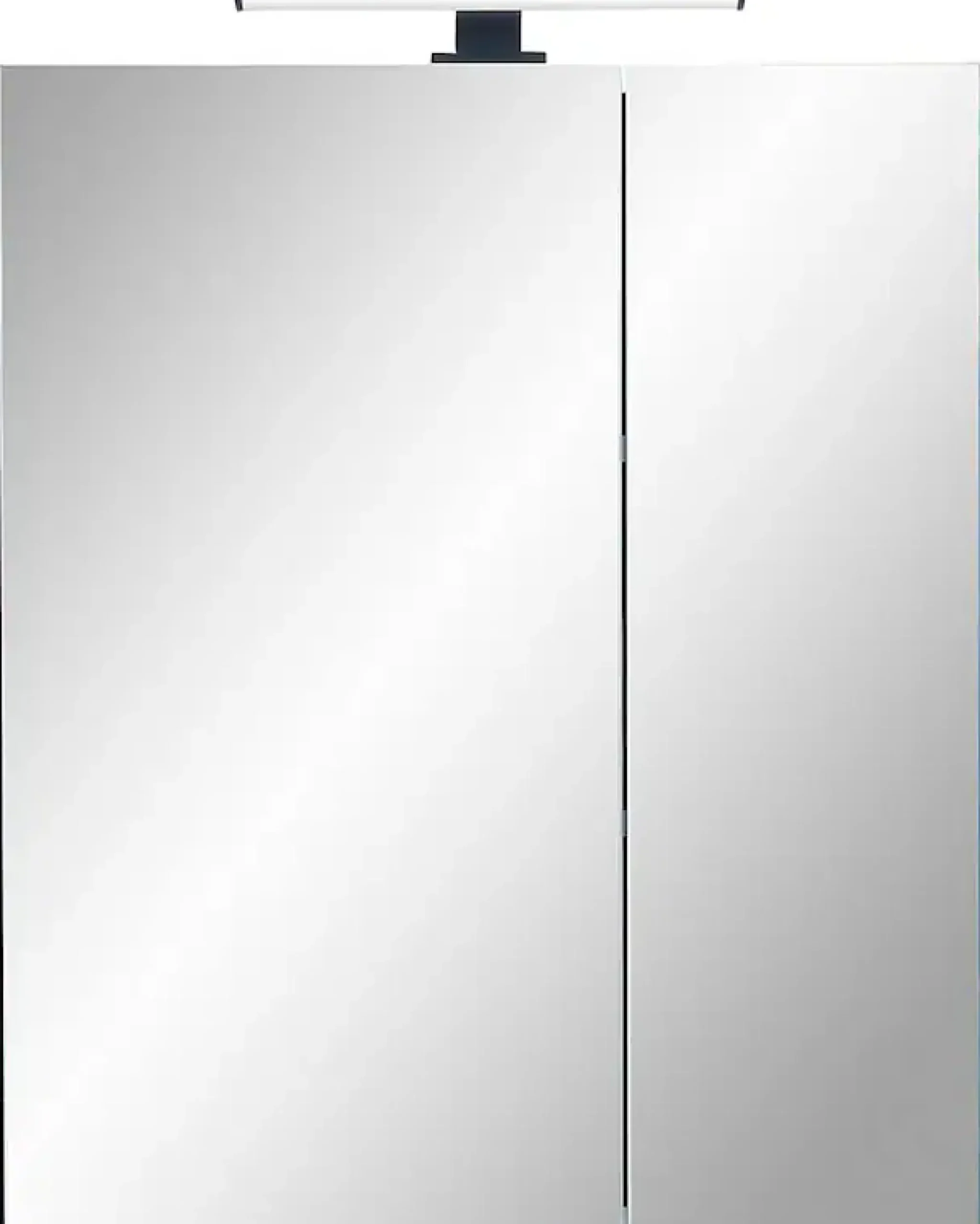 Saphir Badmöbel-Set »Quickset 395 4-teilig, Waschbeckenunterschrank mit LED-Spiegelschrank« 5 Stk. tlg.