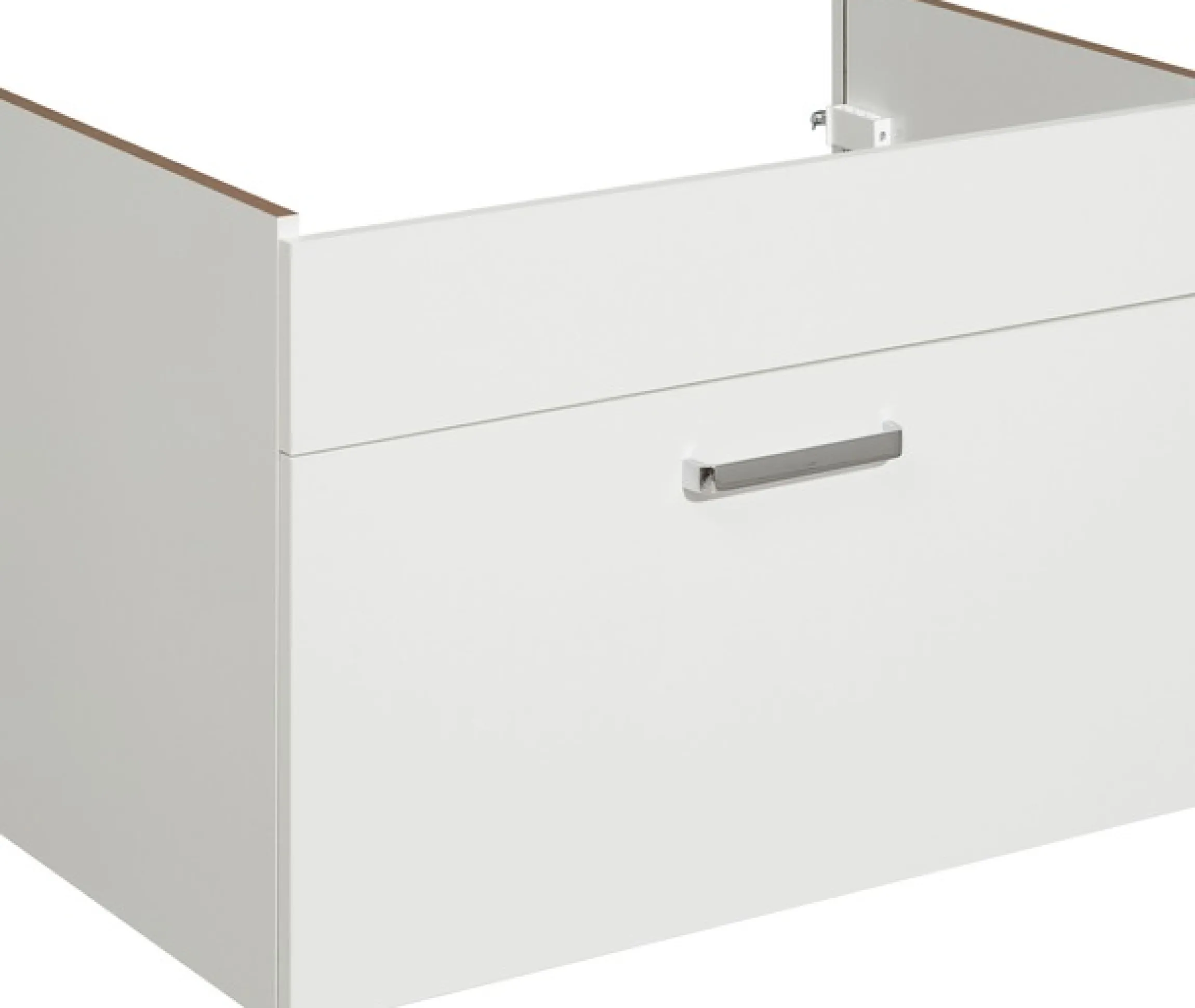 Saphir Badmöbel-Set »Quickset 4-teilig, Keramik-Waschtisch mit LED-Spiegelschrank« 5 Stk. tlg.
