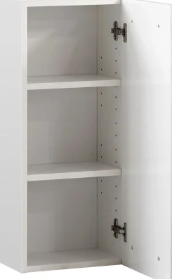 Saphir Badmöbel-Set »Quickset 335 7-teilig, Waschbeckenunterschrank mit LED-Spiegelschrank« 7 Stk. tlg.