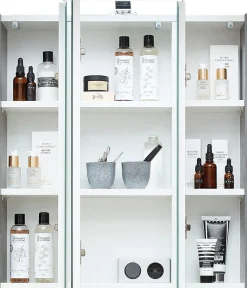 Saphir Badmöbel-Set »Quickset 945 4-teilig, Waschbeckenunterschrank und LED-Spiegelschrank« 4 Stk. tlg.