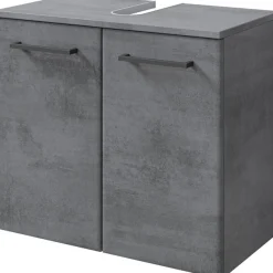 Saphir Badmöbel-Set »Quickset 945 4-teilig, Waschbeckenunterschrank und LED-Spiegelschrank« 4 Stk. tlg.