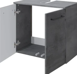 Saphir Badmöbel-Set »Quickset 945 4-teilig, Waschbeckenunterschrank und LED-Spiegelschrank« 4 Stk. tlg.