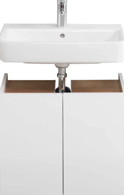 Saphir Badmöbel-Set »Quickset 947 2-teilig, Waschbeckenunterschrank mit Spiegel« 2 Stk. tlg.