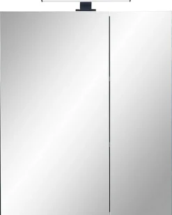 Saphir Badmöbel-Set »Quickset 395 5-teilig, Waschbeckenunterschrank mit LED-Spiegelschrank« 5 Stk. tlg.